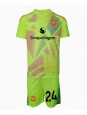 Manchester United Andre Onana #24 Målvakt Replika Borta Kläder Barn 2024-25 Kortärmad (+ byxor)